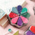 8 Metallic Colors Finger Ink Pads Petal Color Box for Wooden Rubber Stamps