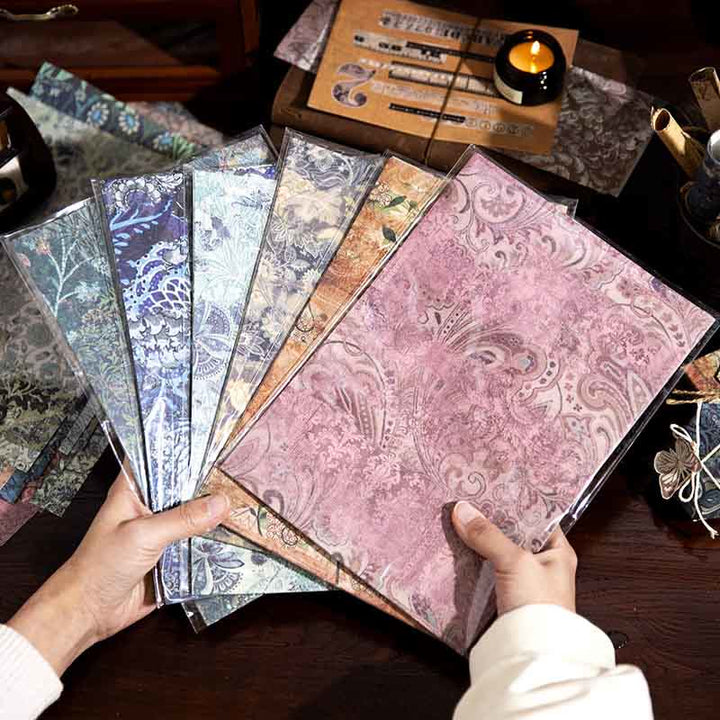 Baroque Ruins Series Paper Set Decorative Journaling Paper