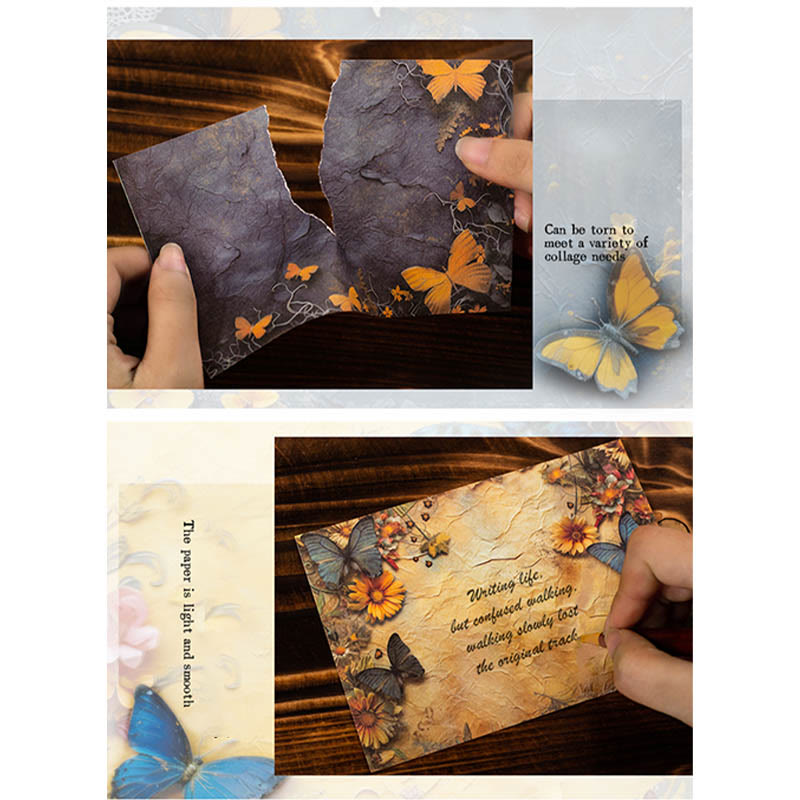 Butterfly Messenger Series Paper Decorative Journaling Paper