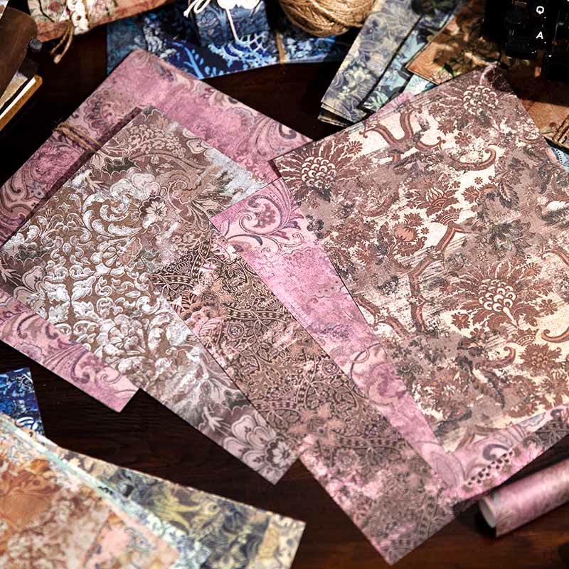 Baroque Ruins Series Paper Set Decorative Journaling Paper