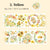 Floral Washi Tape Sticker Self-Adhesive Scrapbook DIY Decor