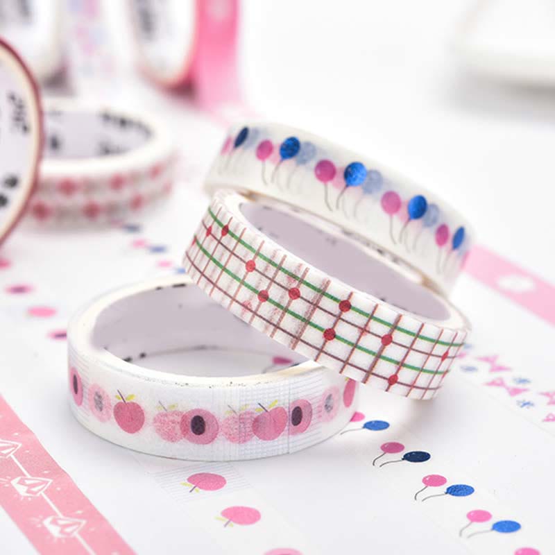 Cute Girls Series Washi Tape Set Scrapbook Tape Kit