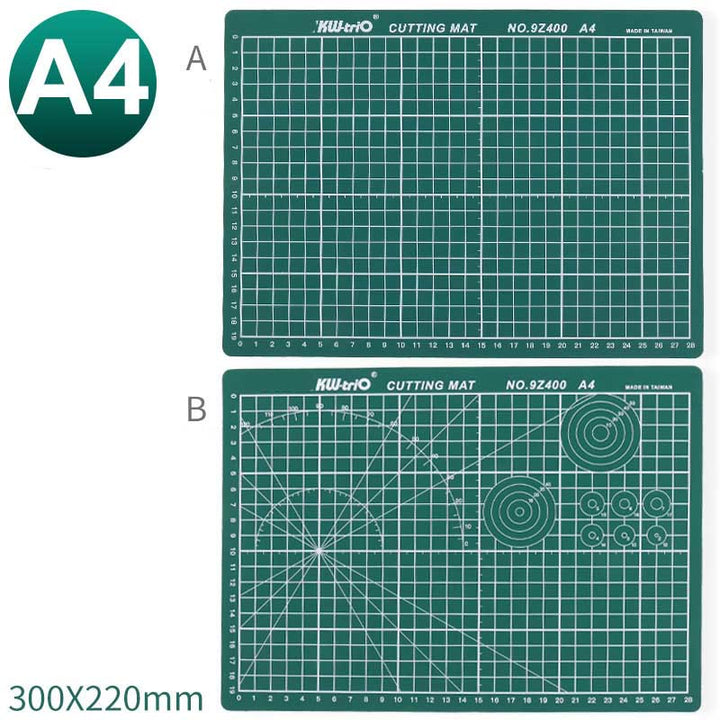 Paper Cutter Cutting Mat Paper Trimmer with 7 Type of Cutting Blade Portable Scrapbooking Tool with Side Ruler