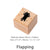 Mini Cute Cat Rubber Stamp 6 Styles Options Wood Rubber Stamps