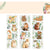 FREE TODAY: Cat with Flowers Series Transparent PET Stickers Fro Scrapbook