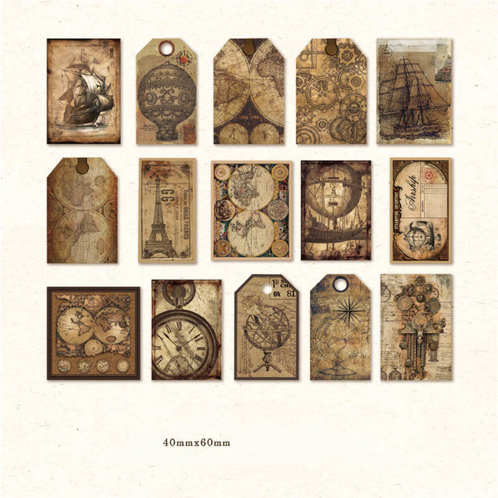 FREE TODAY: Medieval Stickers Retro Scrapbook DIY Decorative Decals Adhesive Craft