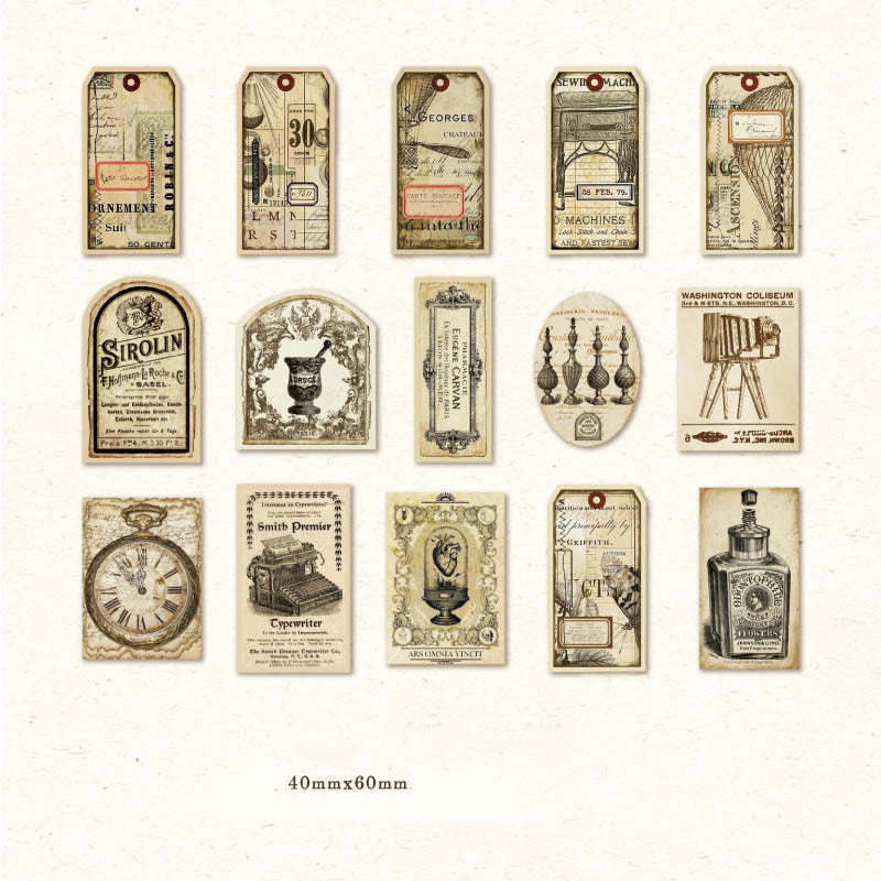 FREE TODAY: Medieval Stickers Retro Scrapbook DIY Decorative Decals Adhesive Craft