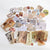 Vintage Memory Room Sticker Set Decorative Backing Paper