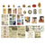 Vintage 30Pcs Bookish Scrapbook DIY Label Paper Stickers Post-in Note Pack