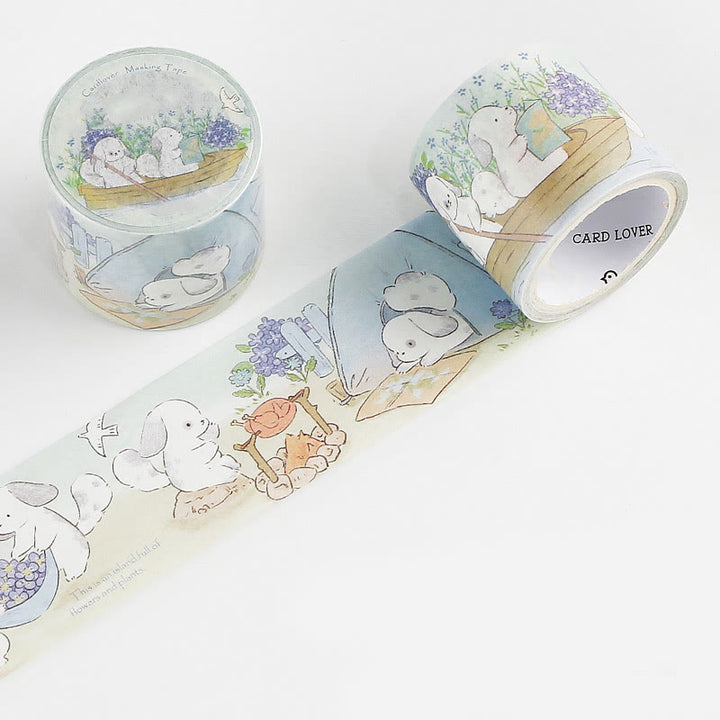 Decorative Cute Cartoon Animal Tape Retro DIY Scrapbook Decor