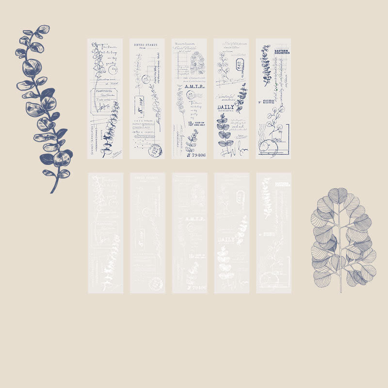 Translucent Plant Animal Tracing Paper Scrapbook Journaling Backing Paper