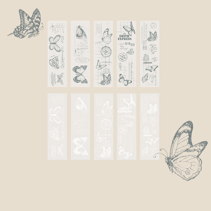 Translucent Plant Animal Tracing Paper Scrapbook Journaling Backing Paper