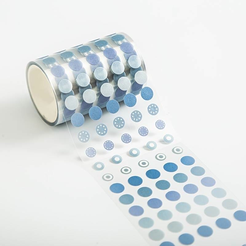 Colorful Round Dot Series Washi Tape Decorative Scrapbook Tape