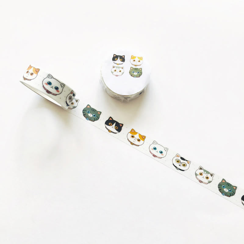 Cute Cat Series Washi Tape Decorative Scrapbook Tape