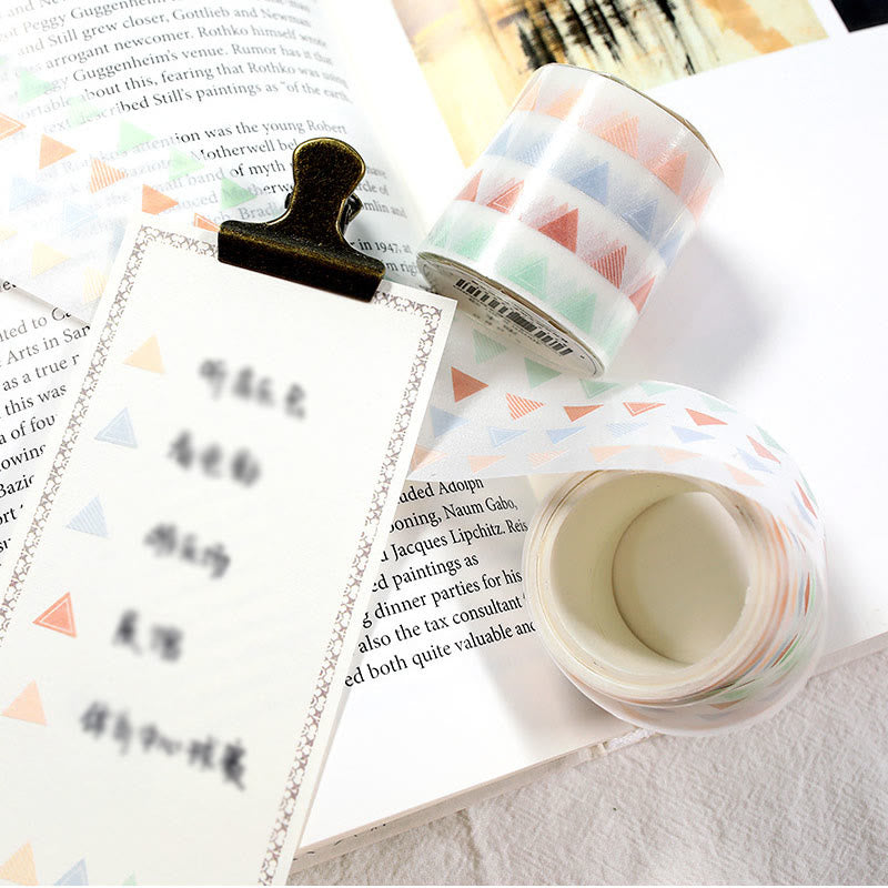 Bassic Mark Series Washi Tape Decorative DIY Scrapbook Tape