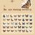 40pcs Pack Butterfly World Series PET Sticker For Journal Decor