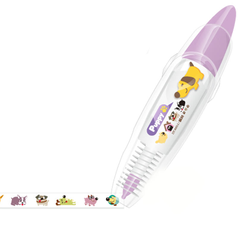 Decorative Tape Pen Kawaii Cartoon Pattern Tape For Diary