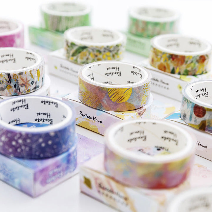 Fancy Planet Series Washi Tape Set Decorative Scrapbook Tape