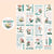 Cool Autumn Series Washi Tape Decorative Scrapbook Tape