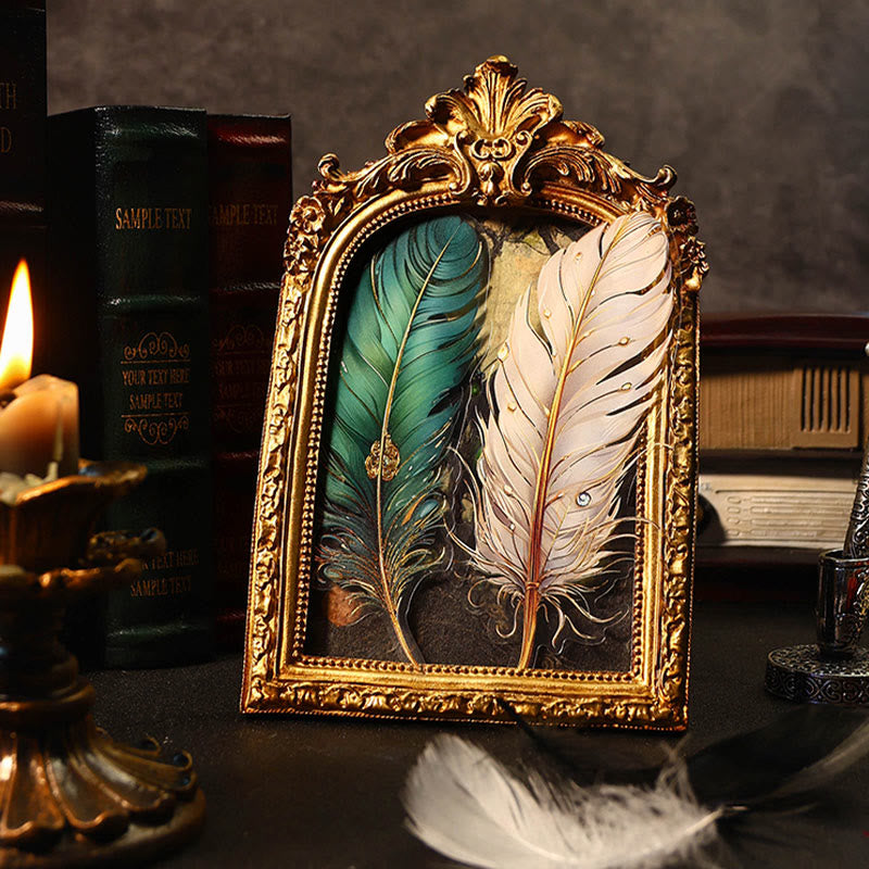 FREE TODAY: Ancient Forest Feather Series Sticker For Diy Journal Decor