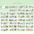 Landscape Stickers Book 30 Sheets Travel View Scrapbook Stickers