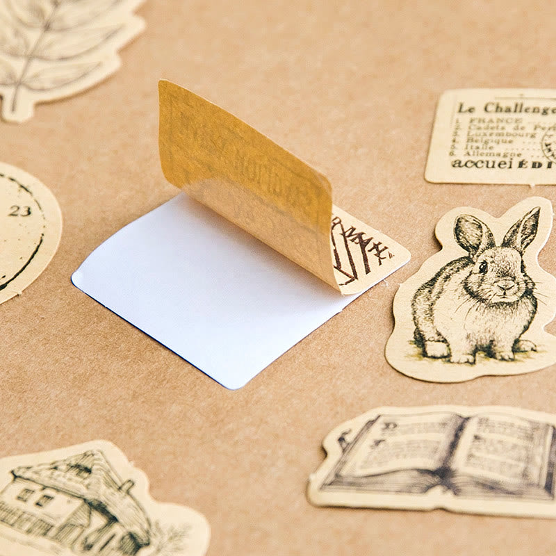 FREE TODAY: 46pcs Cute Animal Series Sticker For DIY Journal Decor