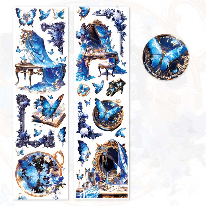 FREE TODAY: Exotic Love Series PET Tape Decorative Scrapbook Tape