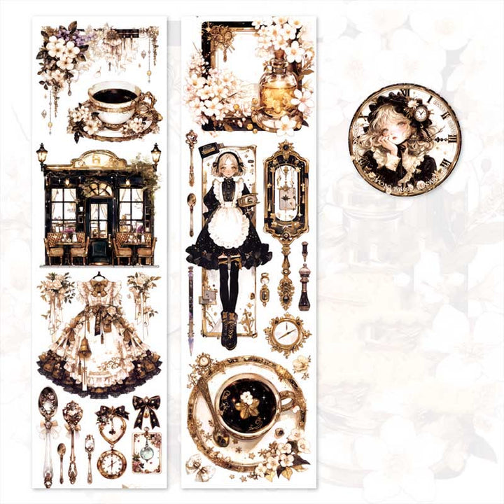 FREE TODAY: Exotic Love Series PET Tape Decorative Scrapbook Tape