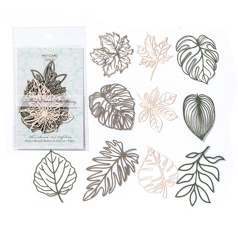 FREE TODAY: Flower Branches And Leaves Series Paper Decorative Journaling Paper