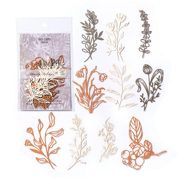 FREE TODAY: Flower Branches And Leaves Series Paper Decorative Journaling Paper