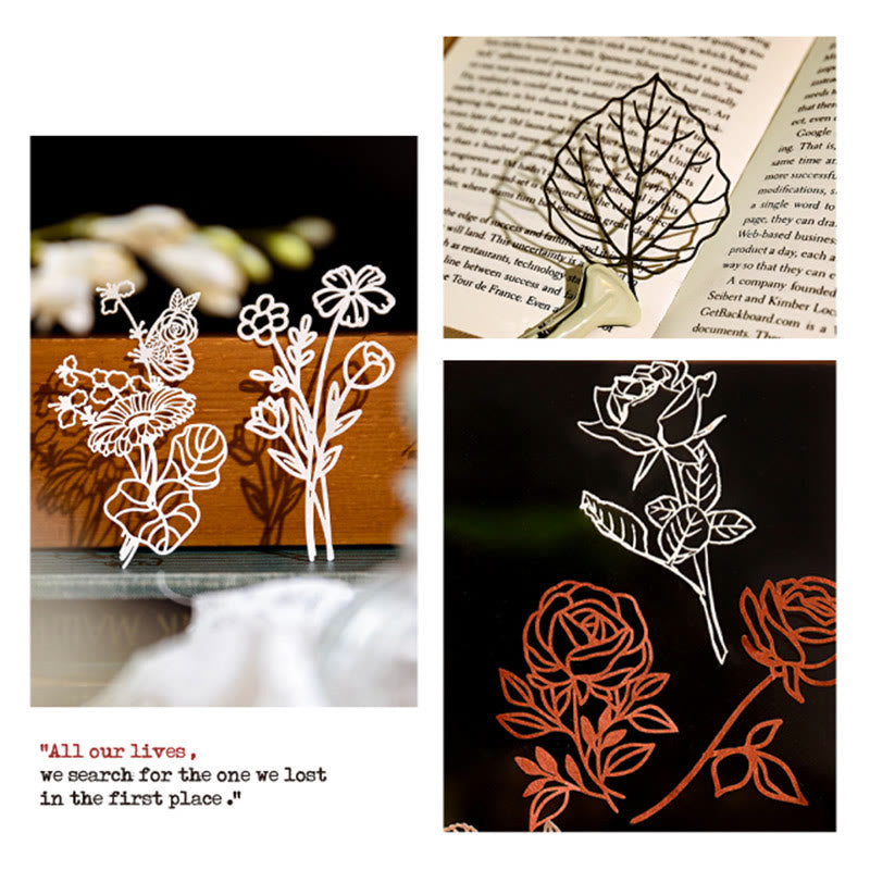 FREE TODAY: Flower Branches And Leaves Series Paper Decorative Journaling Paper