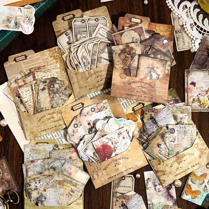 FREE TODAY: Medieval Stickers Retro Scrapbook DIY Decorative Decals Adhesive Craft