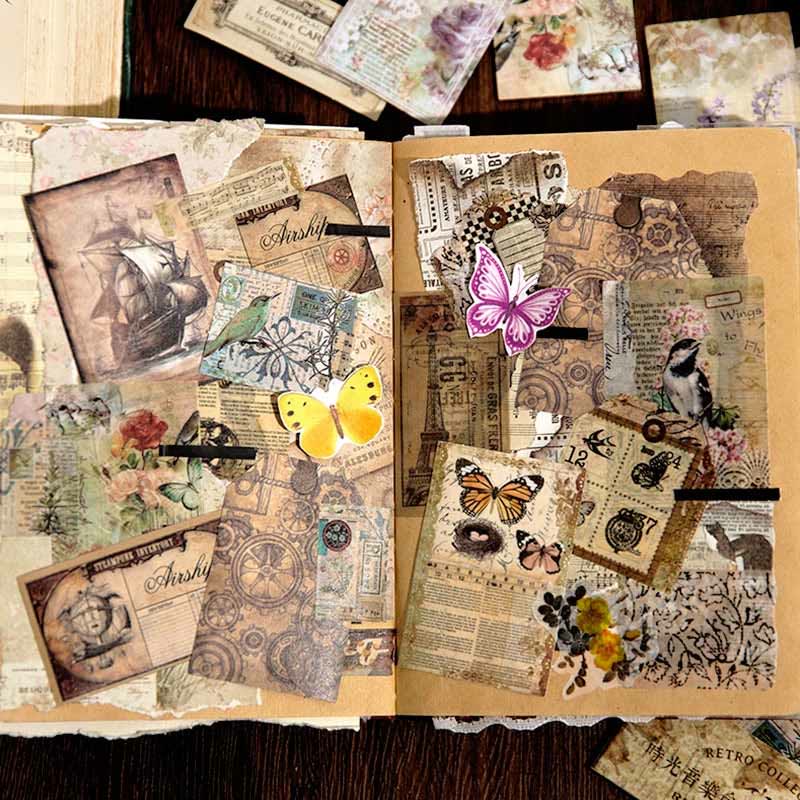 FREE TODAY: Medieval Stickers Retro Scrapbook DIY Decorative Decals Adhesive Craft