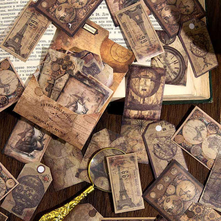 FREE TODAY: Medieval Stickers Retro Scrapbook DIY Decorative Decals Adhesive Craft