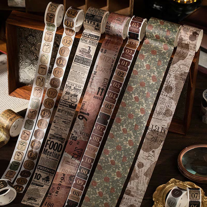 FREE TODAY: Decorative Old Courtyard Tape Retro DIY Scrapbook Decor