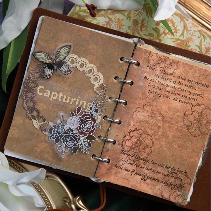 Vintage Paper Decorative Baroque Style Scrapbook Journaling Backing Paper