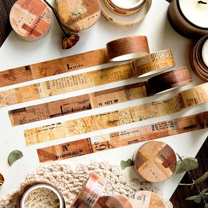 Vintage Island Series Washi Tape Decorative Scrapbook Tape