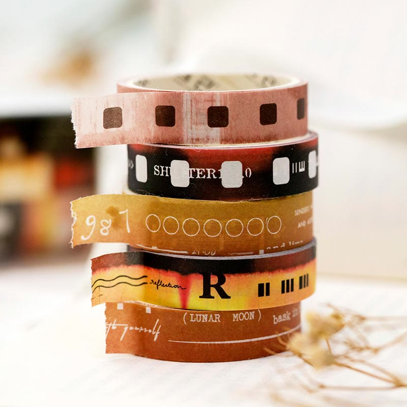 Basic Routine Series Washi Tape Decorative Scrapbook Tape