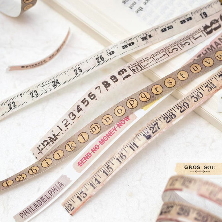 Basic Routine Series Washi Tape Decorative Scrapbook Tape