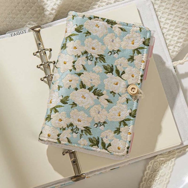 A5/ A6 Retro Cloth Cover Notebook For DIY Daily Record