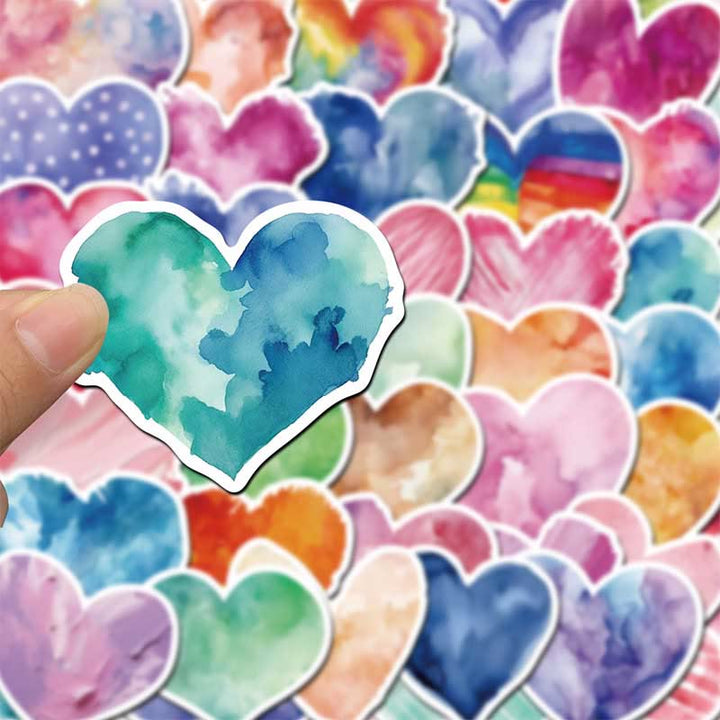 50pcs Love Valentine's Day Series Sticker For DIY Journal Decor