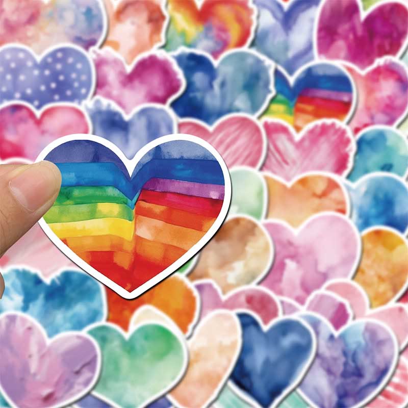 50pcs Love Valentine's Day Series Sticker For DIY Journal Decor