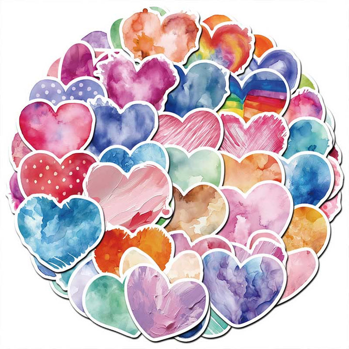 50pcs Love Valentine's Day Series Sticker For DIY Journal Decor