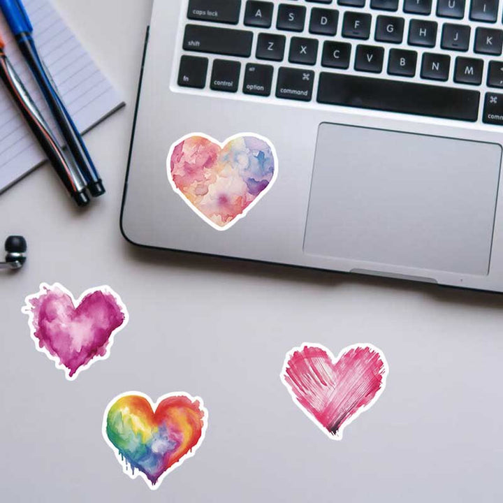 50pcs Love Valentine's Day Series Sticker For DIY Journal Decor