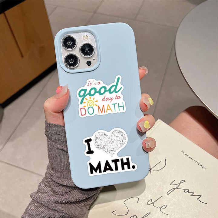 Cartoon Mathematical Function Series Sticker For DIY Journal Decor