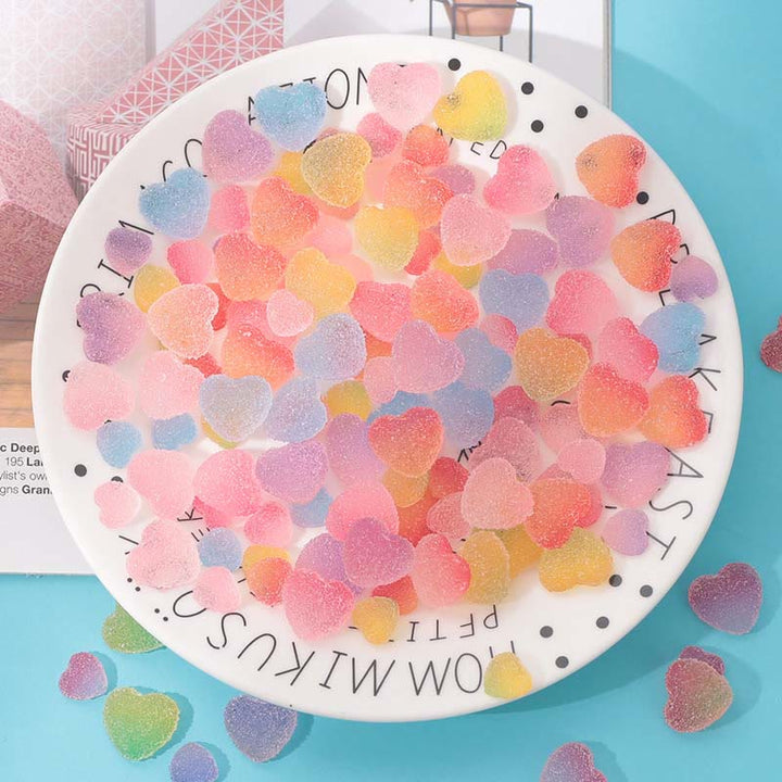 3D Cartoon Soft Candy Series Resin Sticker For DIY Journal Decor