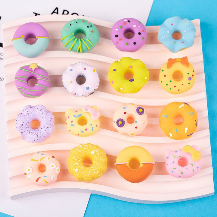 3D Cartoon Cookies Resin Sticker For DIY Journal Decor