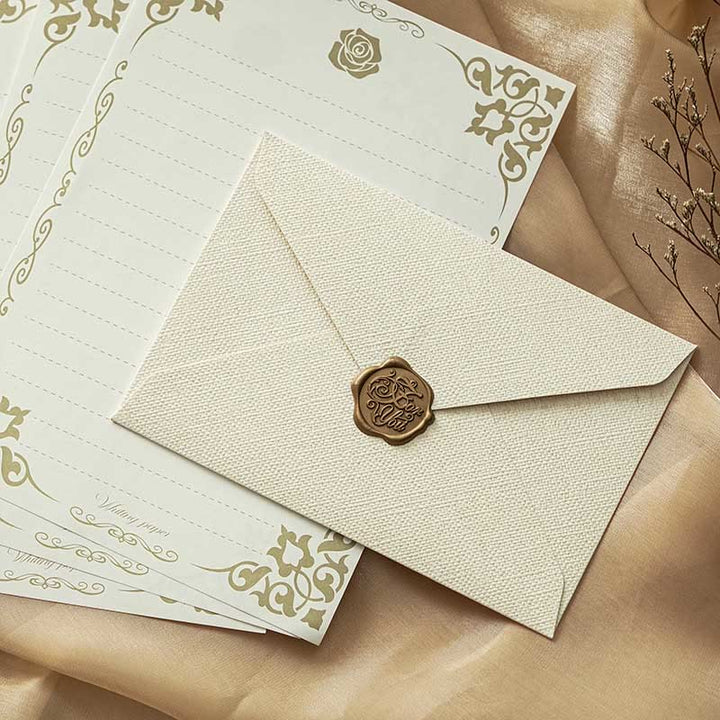 Classic Envelope Set For Letter Retro Style Invitation Envelope