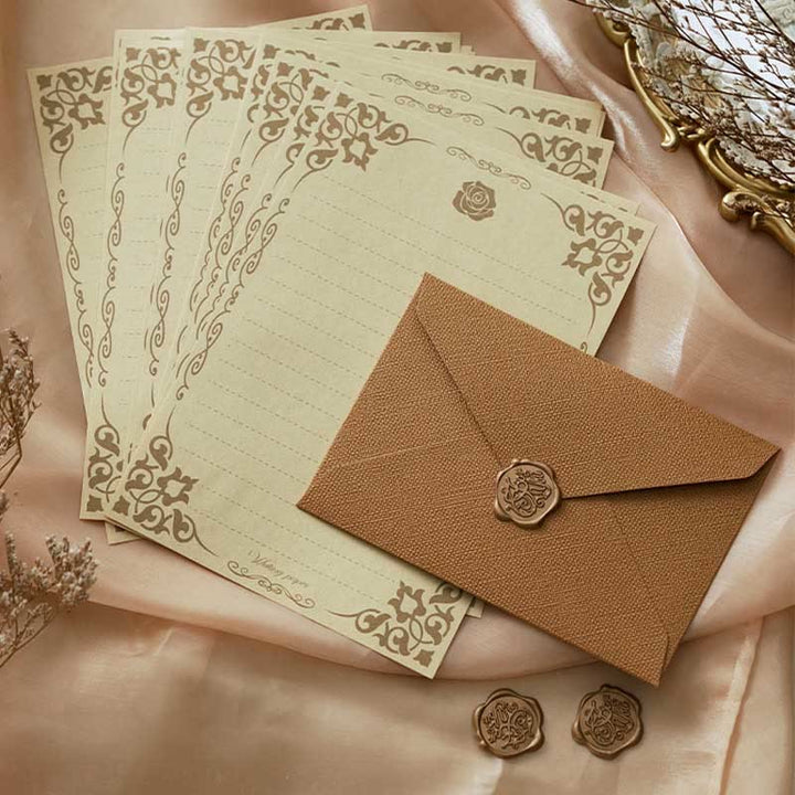 Classic Envelope Set For Letter Retro Style Invitation Envelope