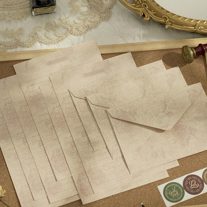 FREE TODAY: Retro Style Past Letters Series Envelope Set For Invitation Envelope